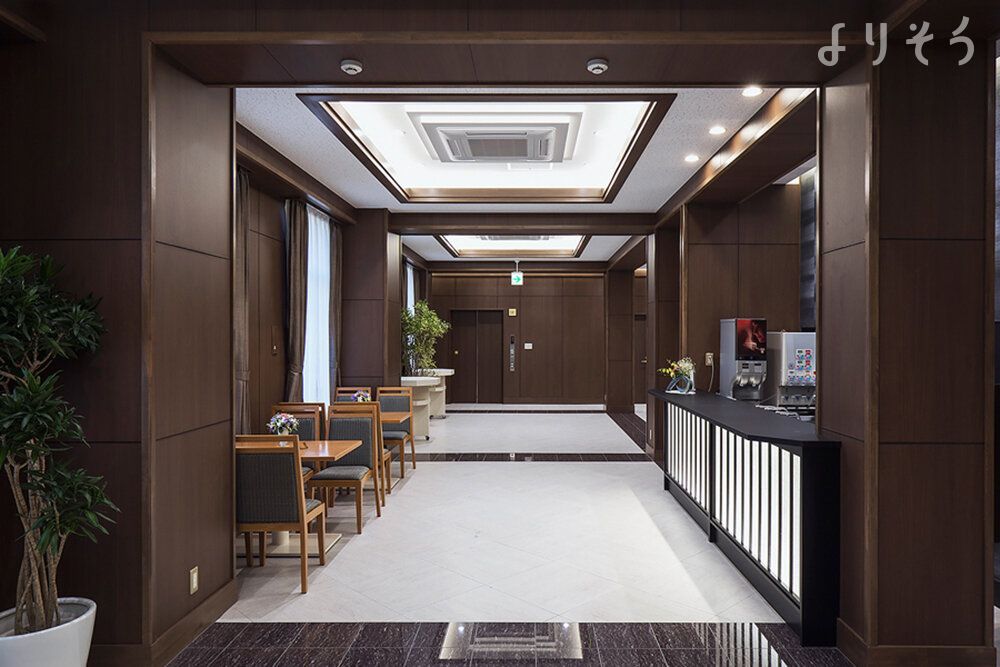 メモリード前橋千代田会館の内観写真です