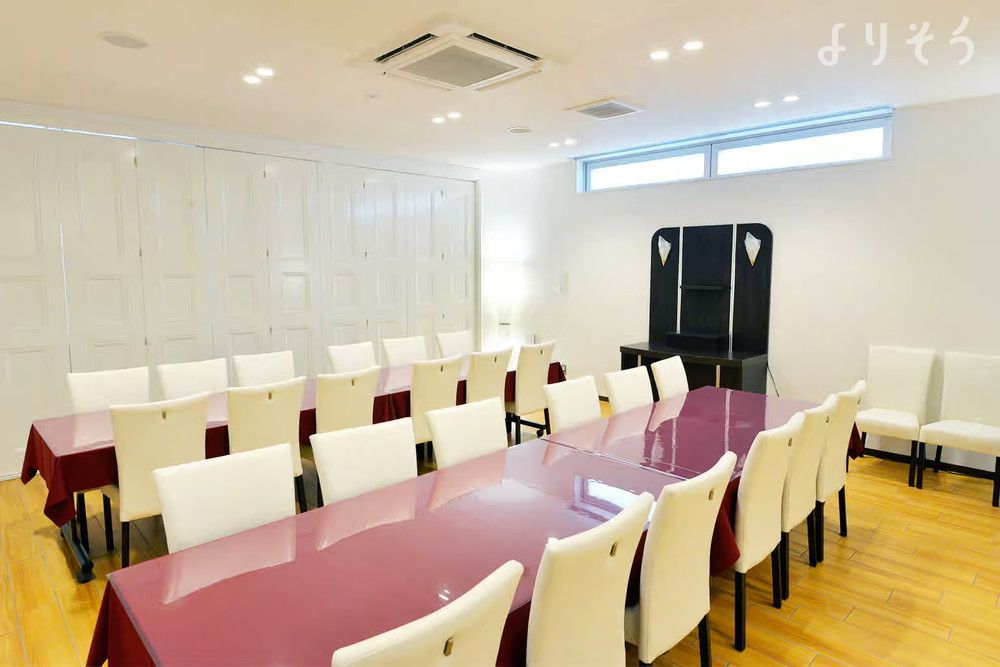 小さな森の家 野田山崎のお清め所（会食室）の画像