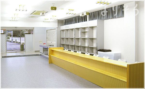 都幾川ホールの内観写真です