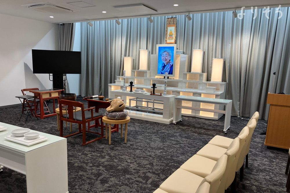 家族葬ホール掬水苑 柳生のホールの画像