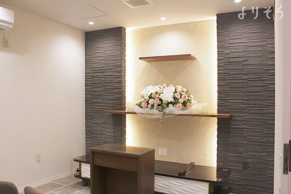 家族葬のカナクラオールストーン 高松中央の面会・安置室写真です