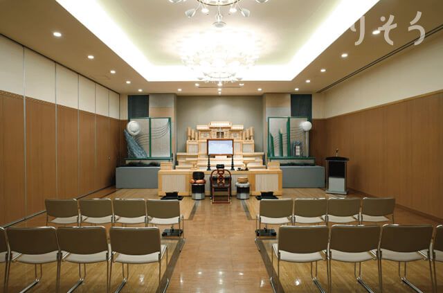 やわらぎ斎場 小樽の面会・安置室写真です