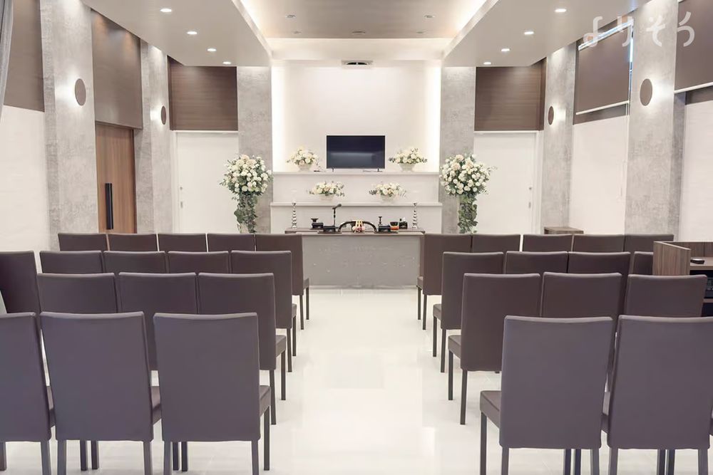 家族葬のカナクラオールストーン松山山越のホールの画像