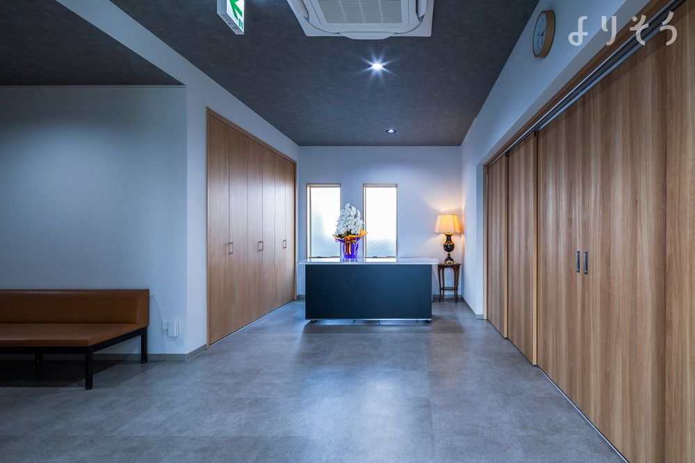 廿日市葬祭会館 大野ホールの内観写真です（2枚目）