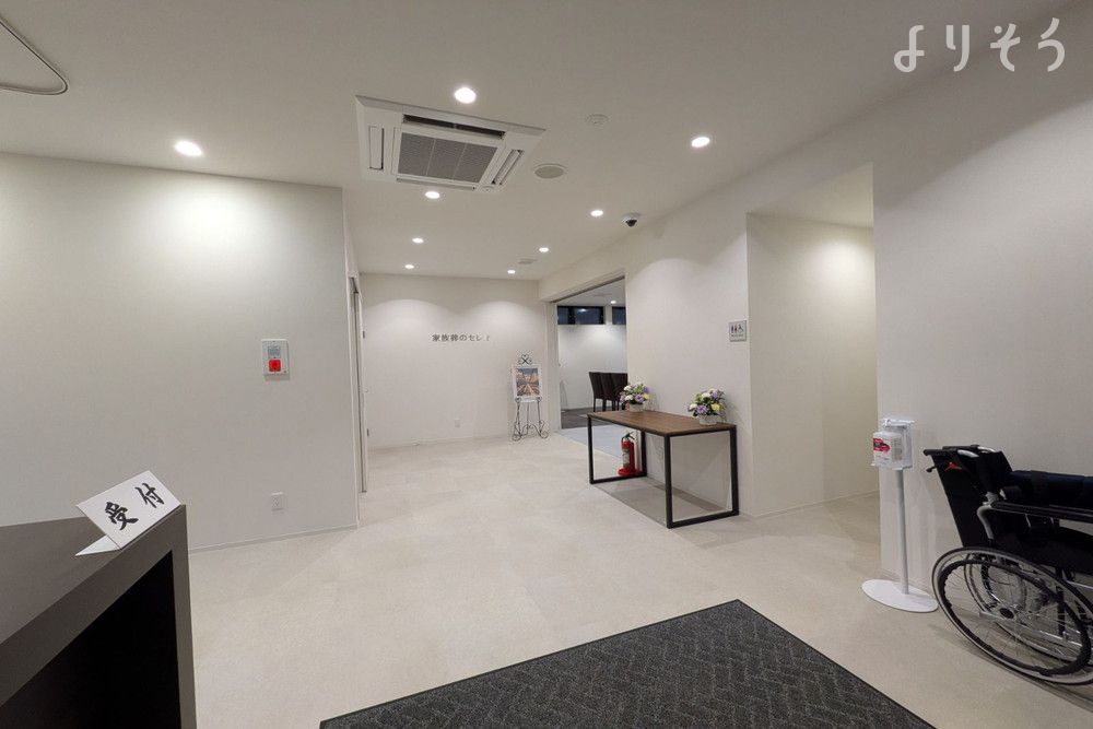 家族葬のセレオ　甲府貢川のエントランス写真です