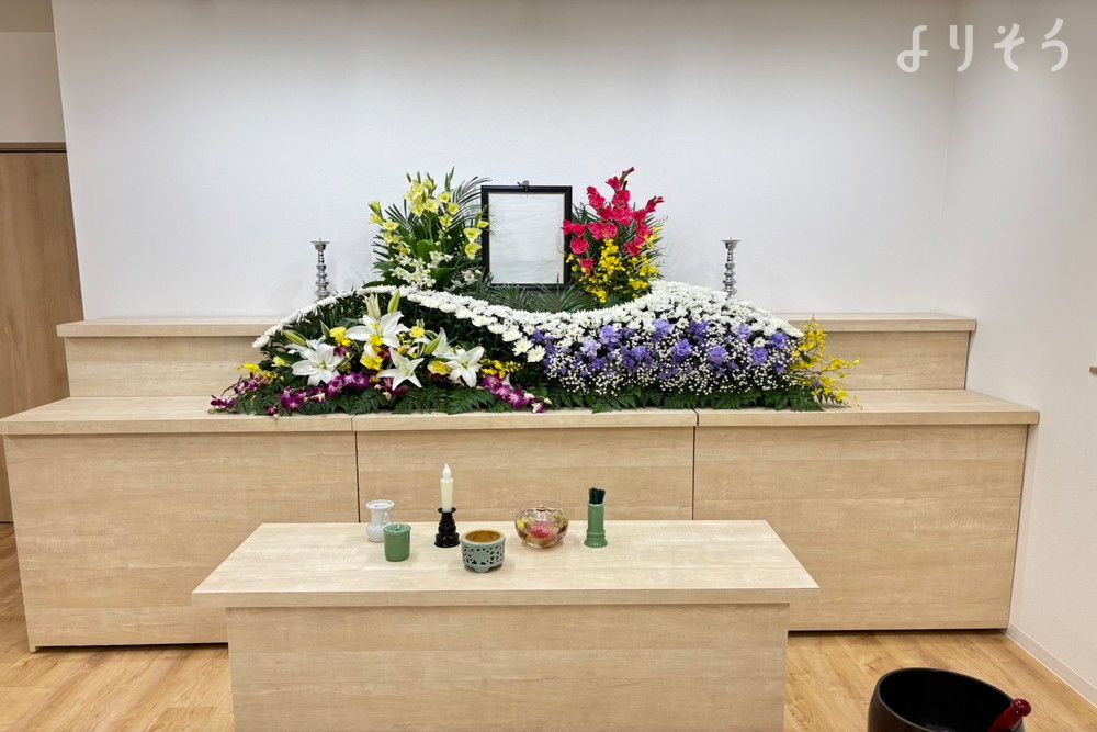 ひびきセレモニー岸和田・貝塚の祭壇の画像