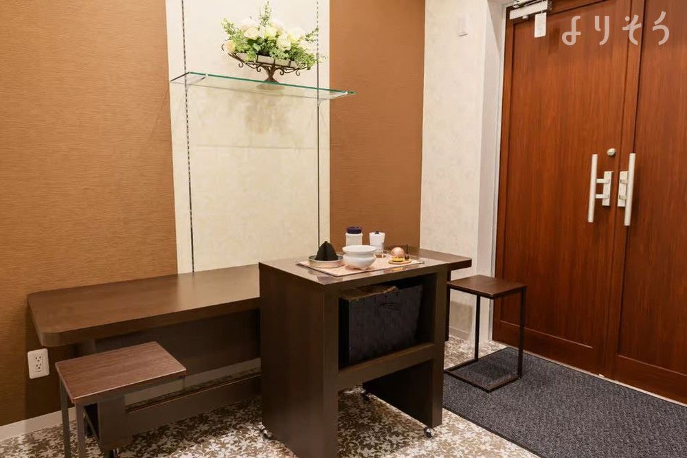 小さな森の家 越谷弥十郎の面会・安置室写真です