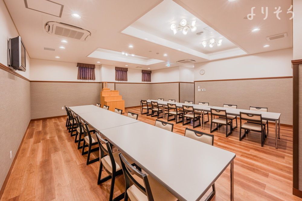 ドリーミーホール田無のお清め所（会食室）写真です
