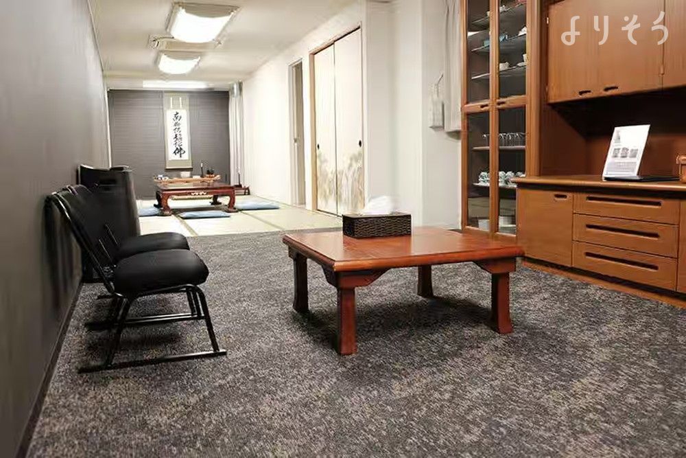 あおばメモリアル プレミアム会館の親族控室の画像