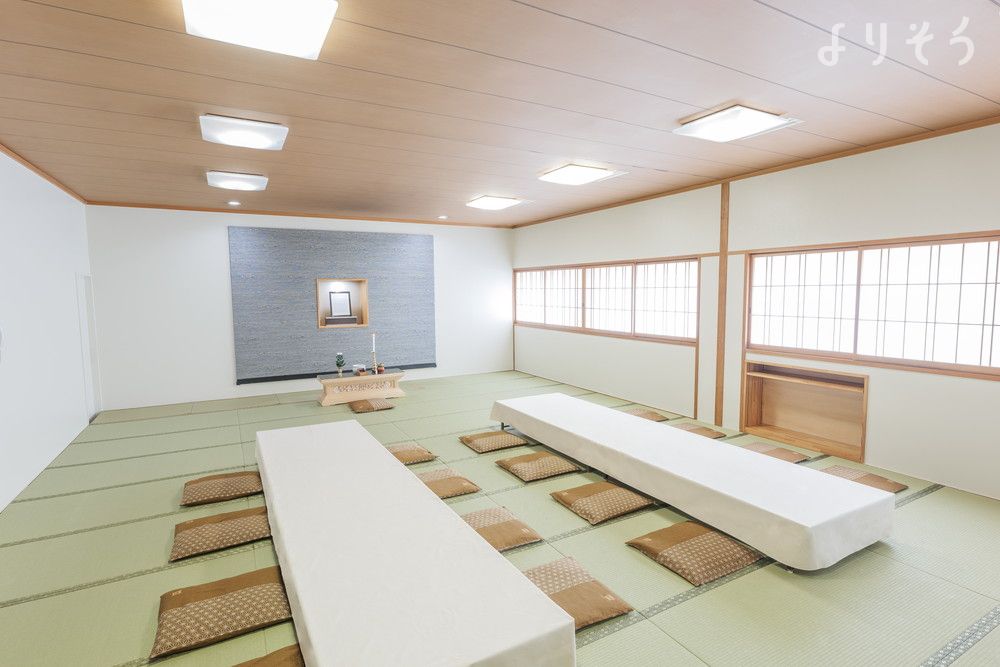 ミナト斎場の控室の画像
