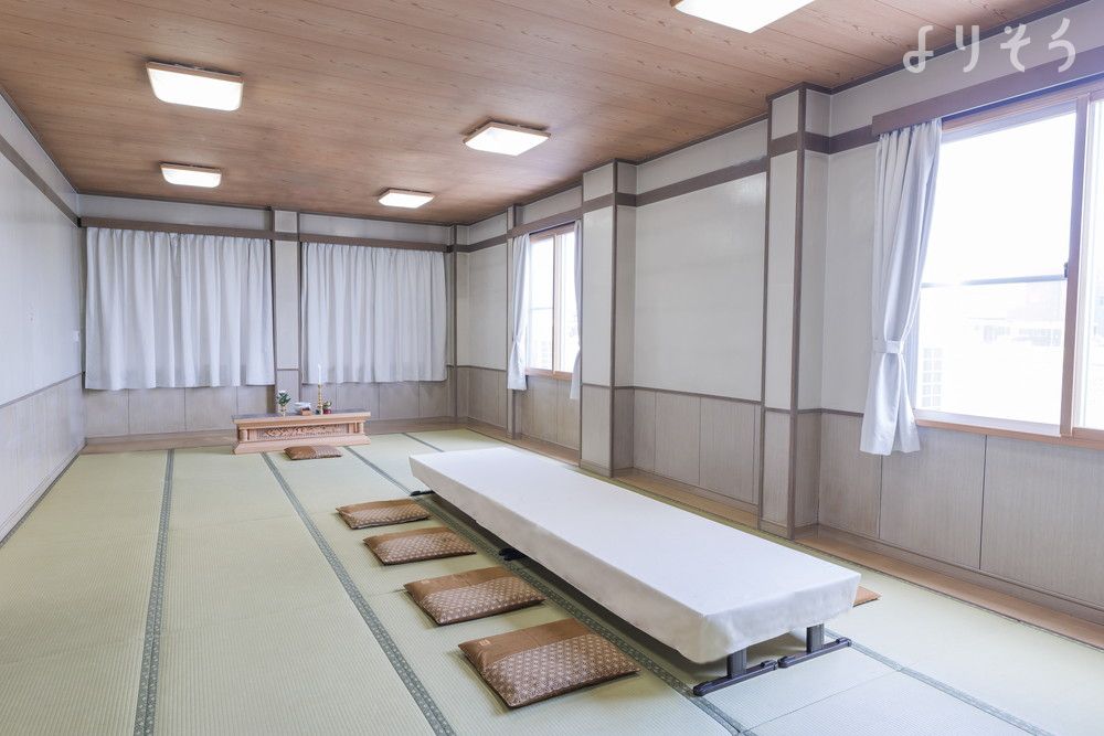 二島斎場の控室の画像