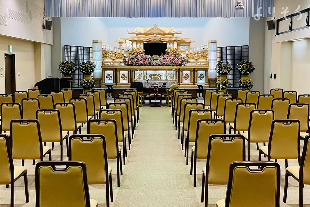 こころ斎苑会津のホール写真です（2枚目）