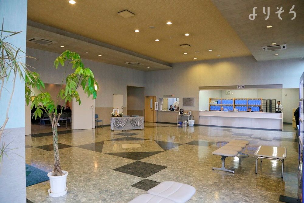 セレモニーホール涼風殿の内観写真です