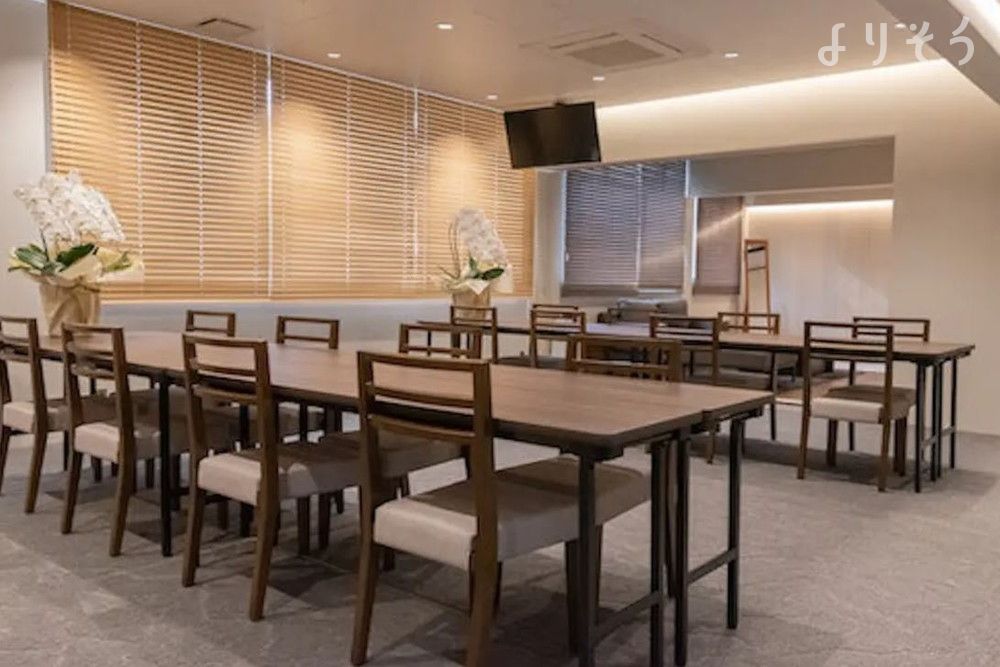 よりそう提携斎場(東京都大田区西糀谷3-43-10)のお清め所（会食室）写真です