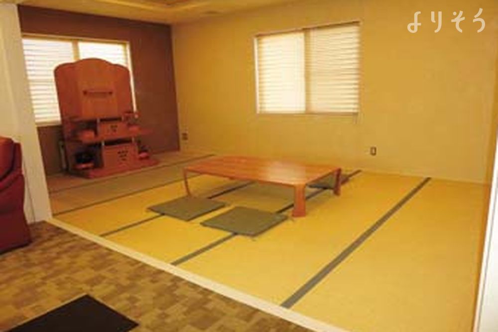 密葬館大街道斎場 清月記の面会・安置室写真です