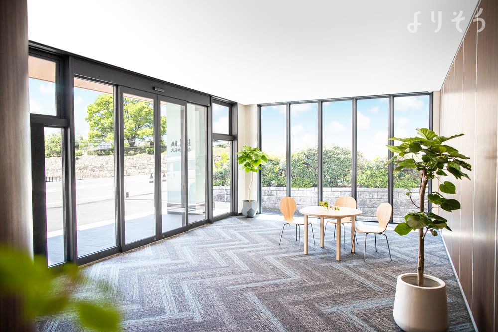 大手町斎場のエントランスの画像