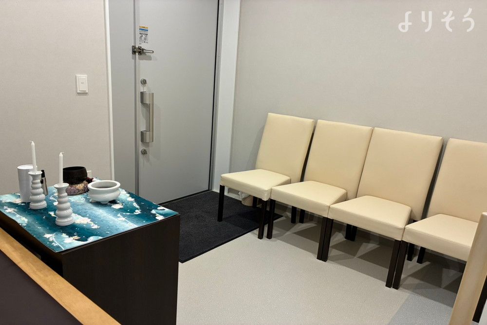 家族葬のディアネス 江別高砂の面会・安置室写真です