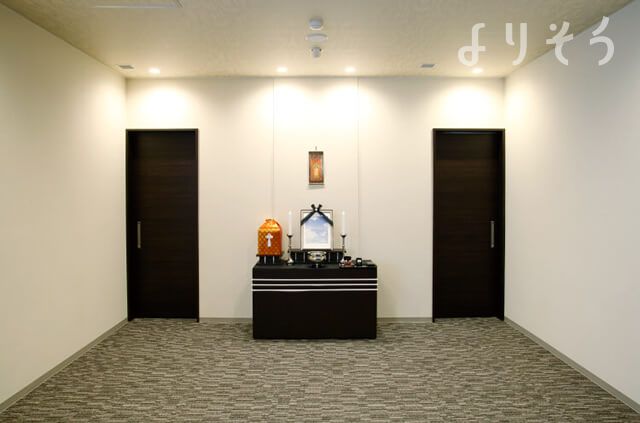 ファミリア清田の面会・安置室写真です