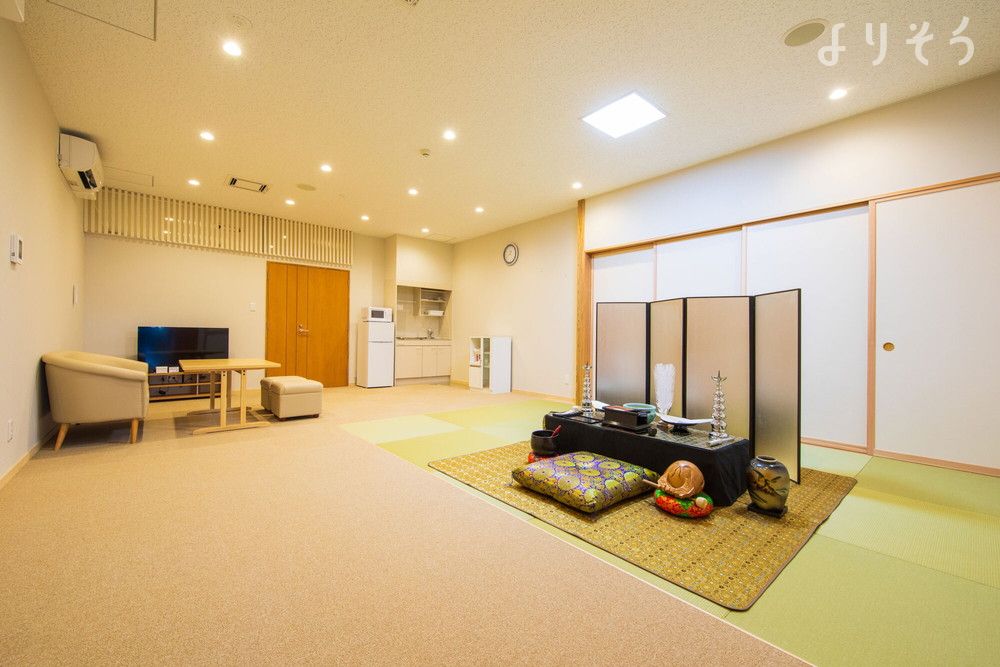 よりそう提携斎場(秋田県秋田市土崎港西4‐8‐34)の面会・安置室写真です
