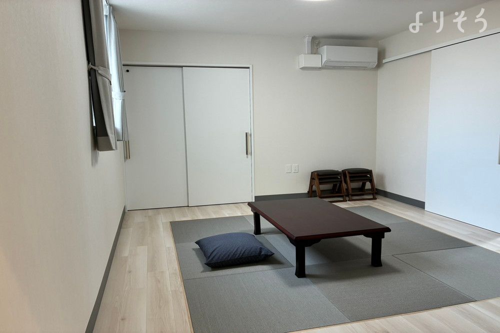 家族葬のディアネス 川沿ホールの親族控室写真です