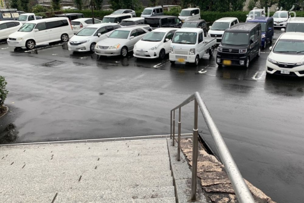 津山市総合斎場の駐車場写真です（2枚目）