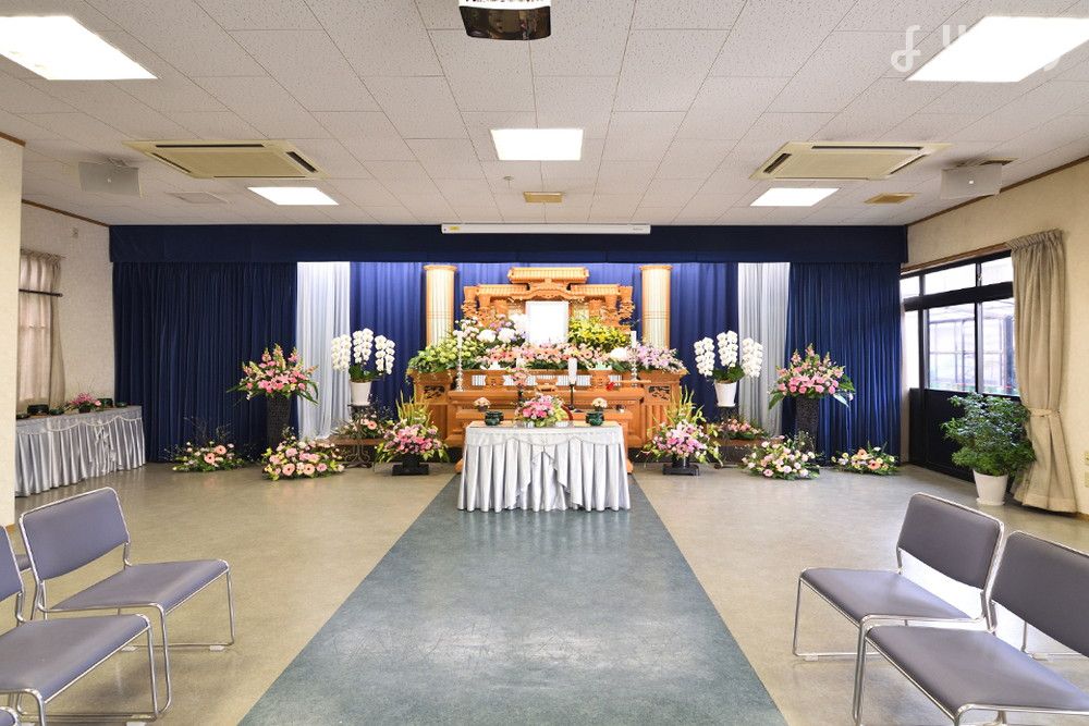 東海典礼御油会館のホールの画像