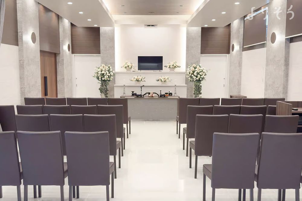 家族葬のカナクラオールストーン大安寺のホールの画像