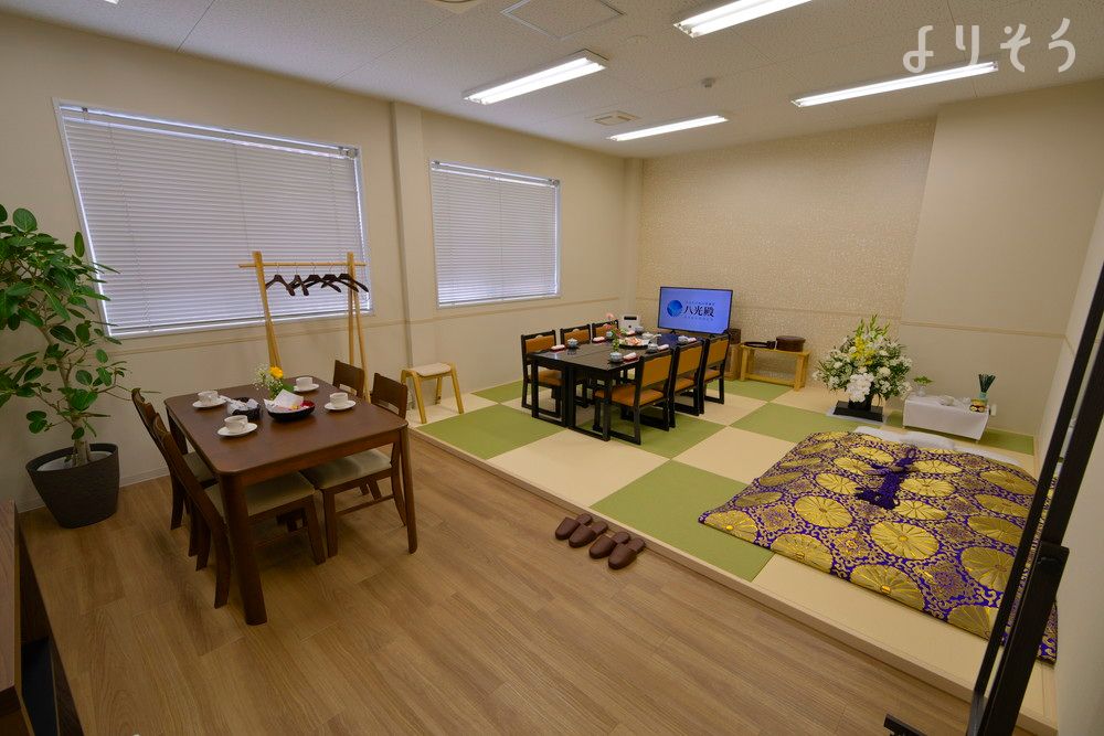 よりそう提携斎場(大阪府松原市高見の里1-1-37)の面会・安置室写真です