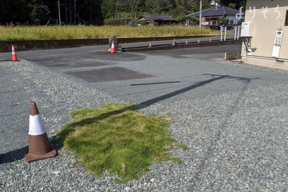 川西斎場の駐車場写真です（2枚目）