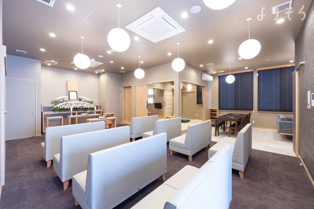 かごしまのお葬式 伊敷ホールの内観の画像