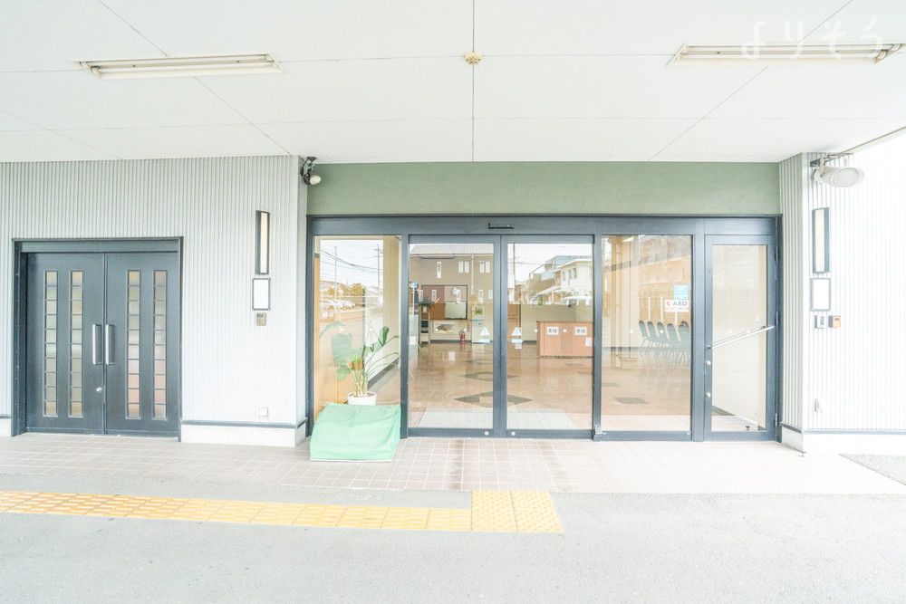 ベルコ豊隆殿曙ホールのエントランス写真です