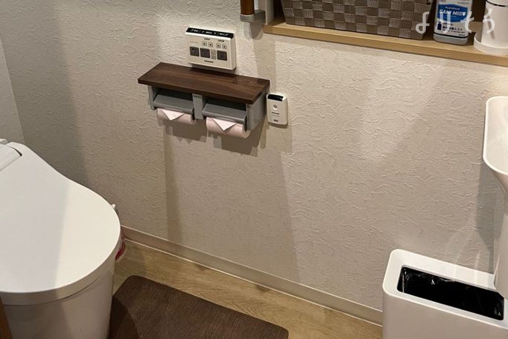 家族葬儀・直葬 おみおくり はねのトイレ写真です