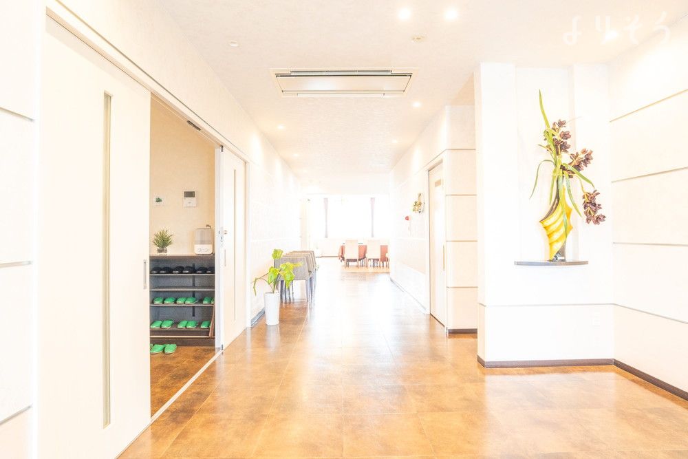 ベルコ豊隆殿ファミリーホール二川の内観写真です