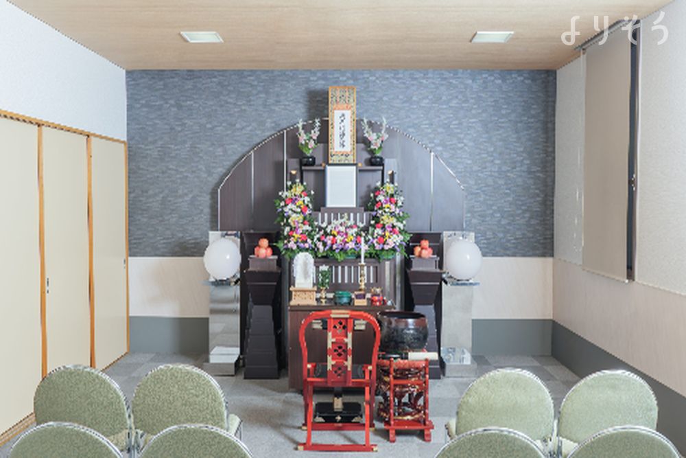 三ヶ森斎場のホール写真です（2枚目）