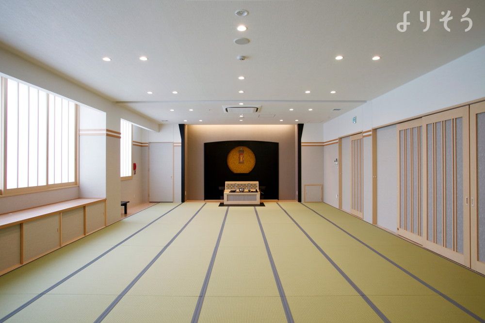 やわらぎ斎場 神居の親族控室写真です（2枚目）