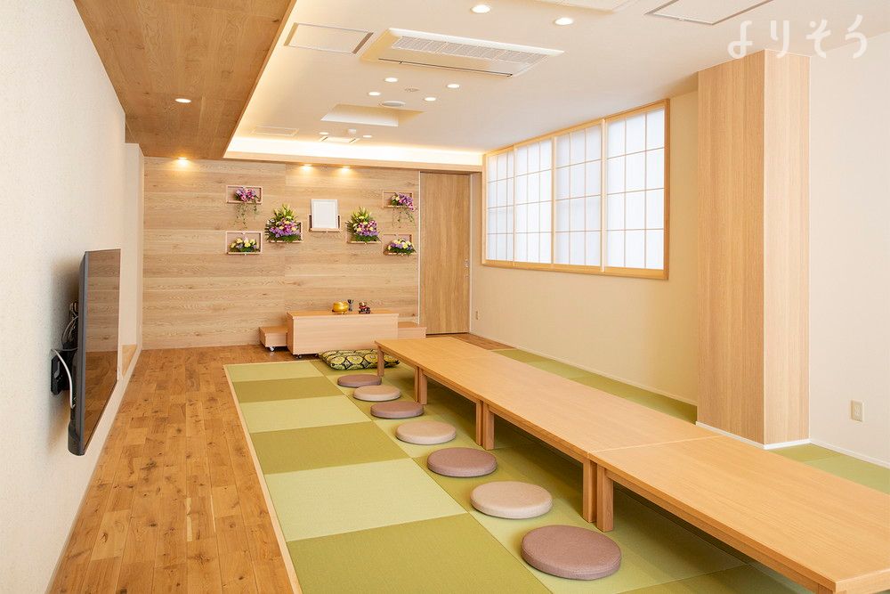 玉泉院 上熊本会館の面会・安置室写真です