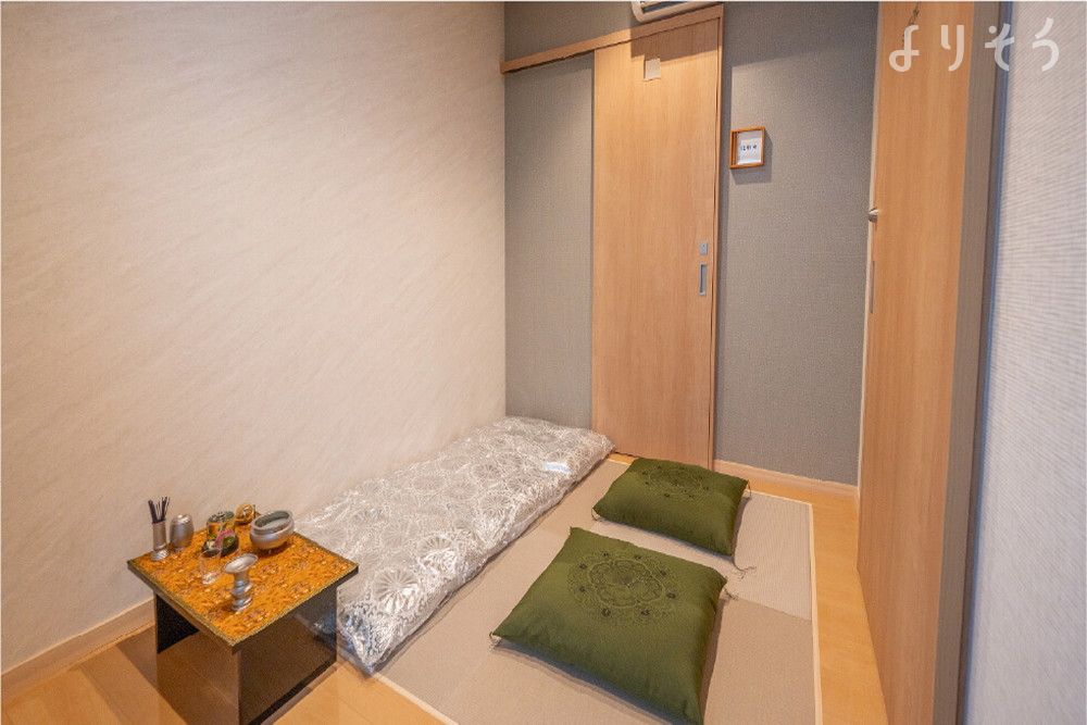 自由な家族葬 千の風 堺中百舌鳥ホールの面会・安置室写真です
