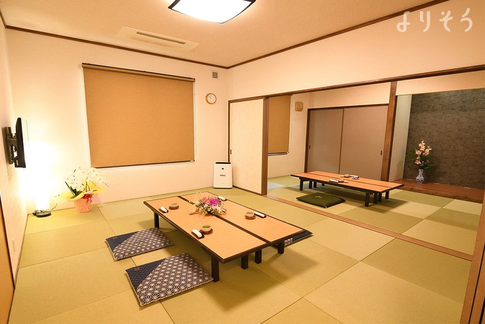 東海典礼桜町会館の親族控室写真です