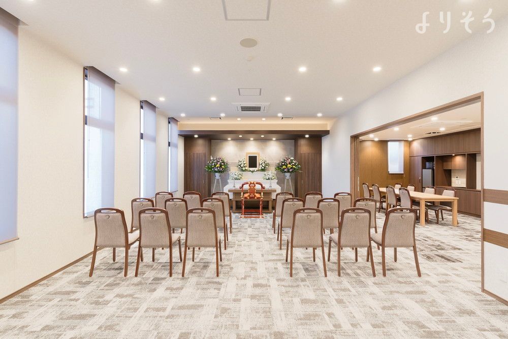 パルモ葬祭 かぞくホール清水相生のホール写真です（2枚目）