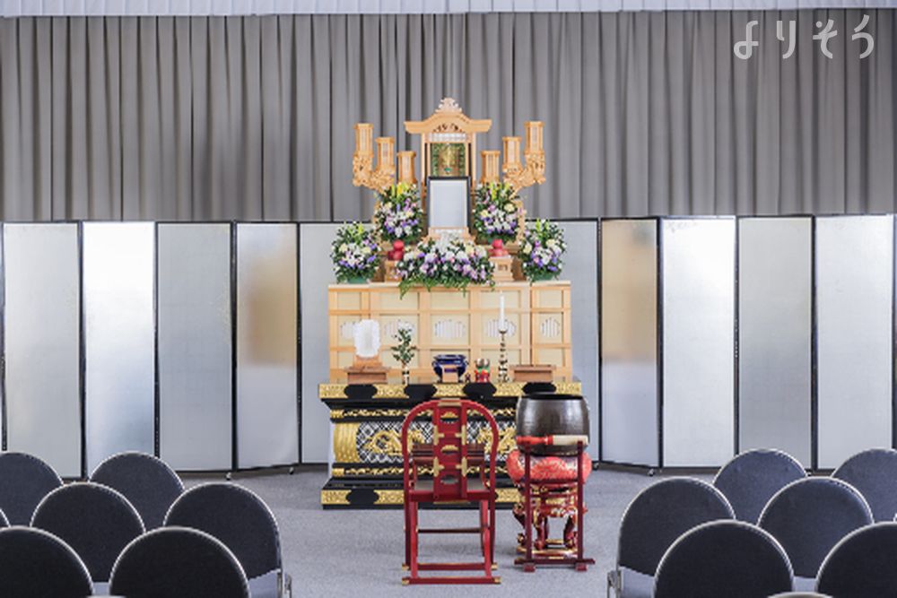 嵐山斎場のホール写真です（2枚目）