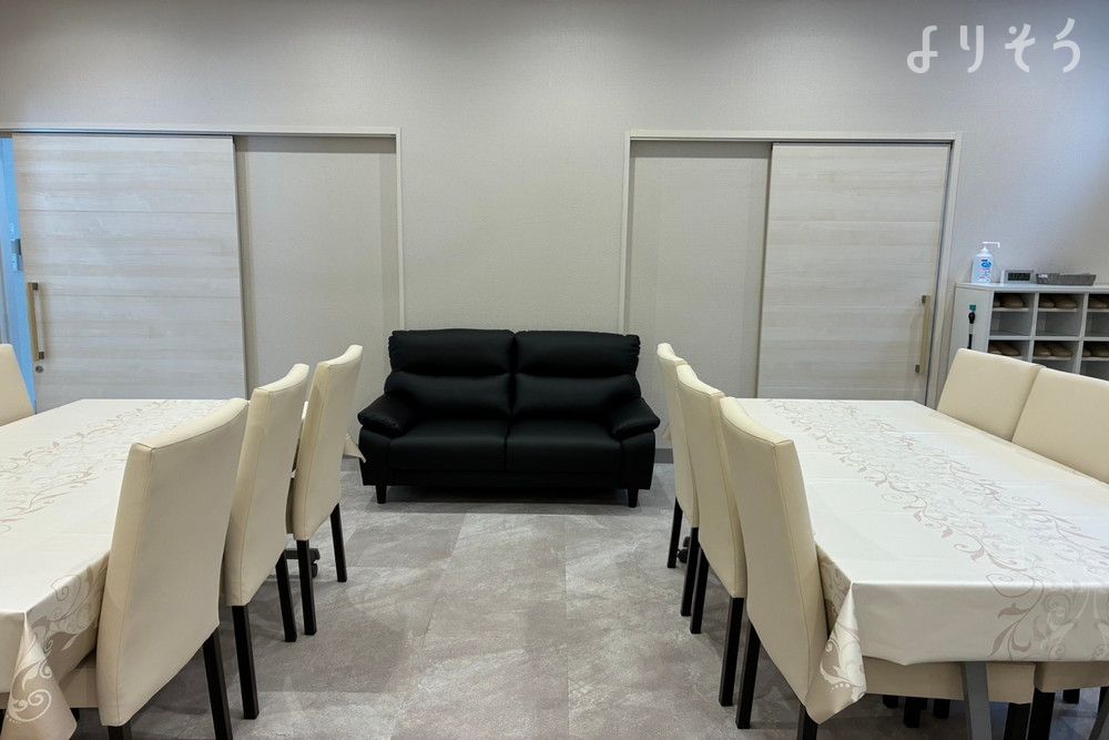 家族葬のディアネス 江別高砂のお清め所（会食室）の画像