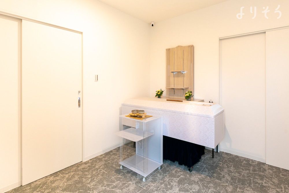 家族葬のそうえん 長沼駅前ホールの面会・安置室写真です