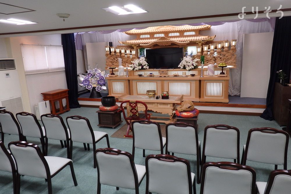 葬祭会館はぎのホール写真です（2枚目）