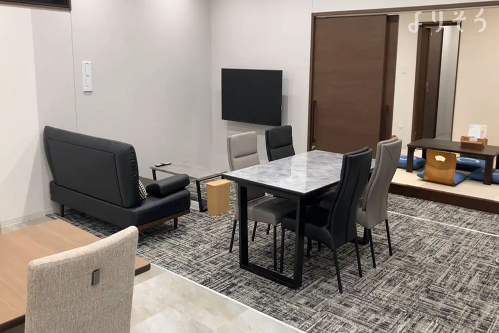 家族葬ホール TEAR 掛川の親族控室写真です