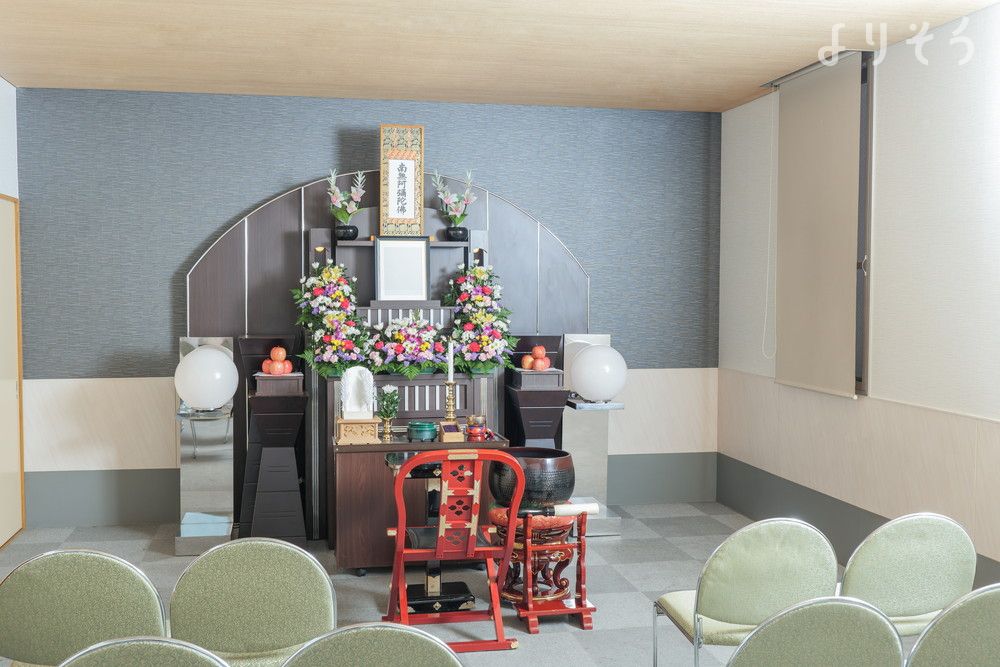 三ヶ森斎場のホール写真です（2枚目）