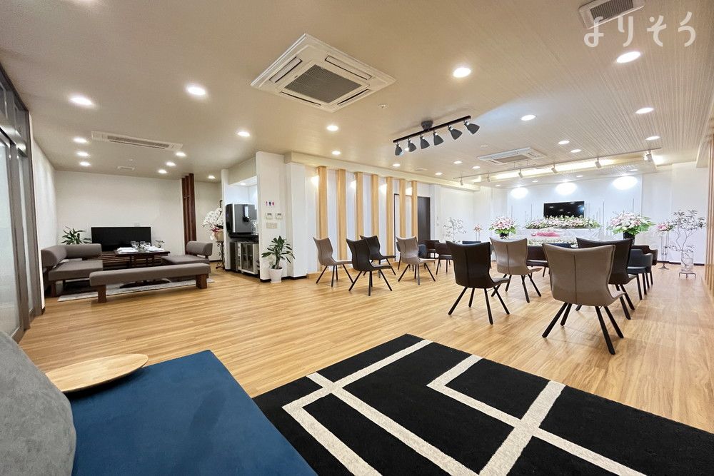 家族の新しいお葬式 金屋ホールの面会・安置室写真です