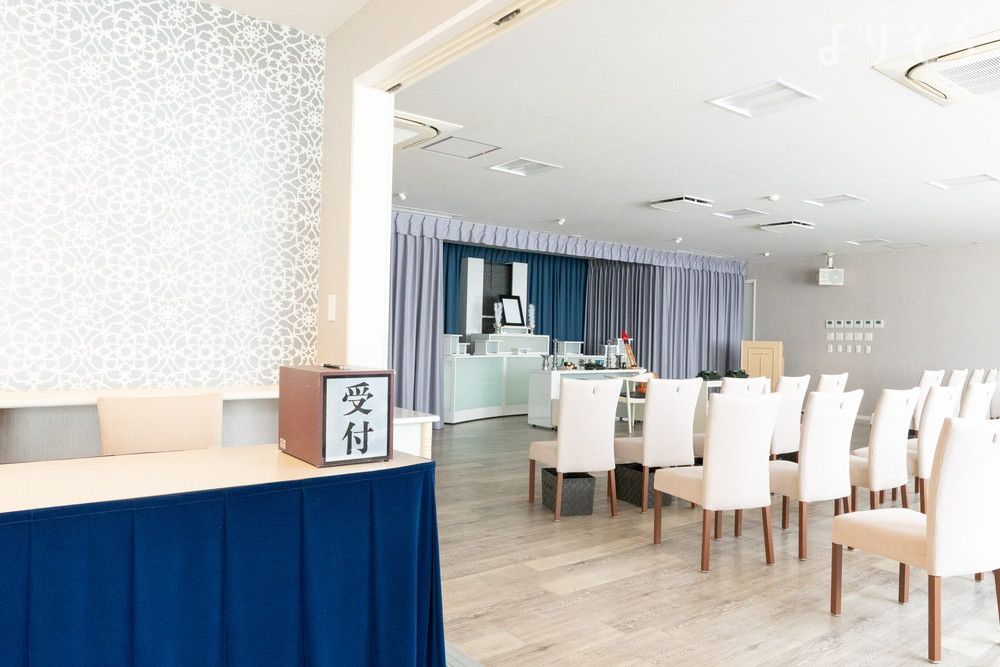 ベルコ豊隆殿わたつ橋ホールのエントランス写真です（2枚目）