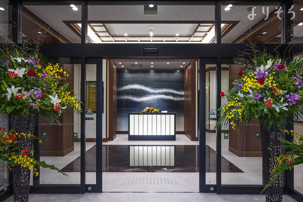 メモリード前橋千代田会館のエントランスの画像